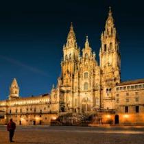 photo of exterior of Santiago cathedral